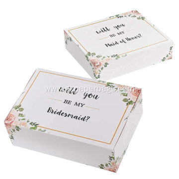 DIY Bridesmaid Proposal Gift Boxes
